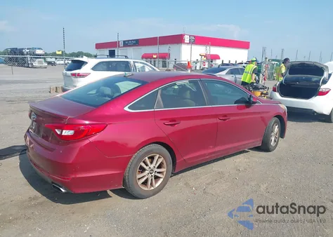 2016 Hyundai Sonata Se/Sport from USA, damaged, VIN 5NPE24AFXGHGH2650